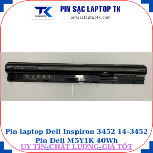 Pin Dell Inspiron 3452 14-3452 Pin Dell M5Y1K 40Wh, pin tiêu chuẩn
