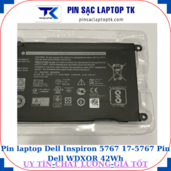 Pin Dell Inspiron 5767 17-5767 Pin Dell WDXOR 42Wh