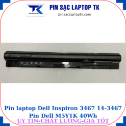 Pin laptop Dell Inspiron 3467 14-3467 Pin Dell M5Y1K 40Wh, pin tiêu chuẩn