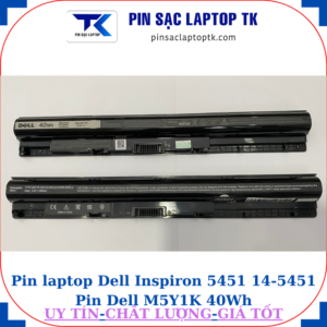 Pin laptop Dell Inspiron 5451 14-5451 Pin Dell M5Y1K 40Wh