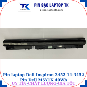 Pin Dell Inspiron 3452 14-3452 Pin Dell M5Y1K 40Wh, pin zin
