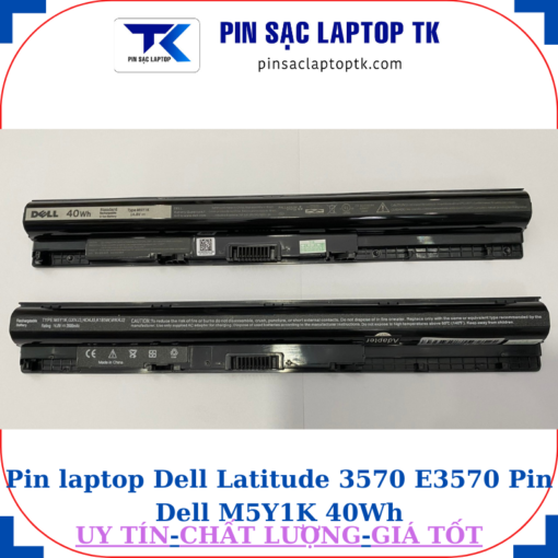 Pin Dell Latitude 3570 E3570 Pin Dell M5Y1K 40Wh