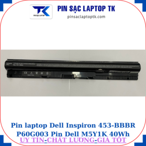 Pin Dell Inspiron 453-BBBR P60G003 Pin Dell M5Y1K 40Wh, pin tiêu chuẩn