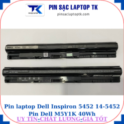 Pin laptop Dell Inspiron 5452 14-5452 Pin Dell M5Y1K 40Wh