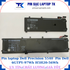 Pin laptop Dell Precision 5540 Pin Dell 6GTPY-97Wh H5H20-56Wh