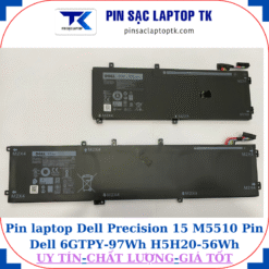 Pin laptop Dell Precision 15 M5510 Pin Dell 6GTPY-97Wh H5H20-56Wh