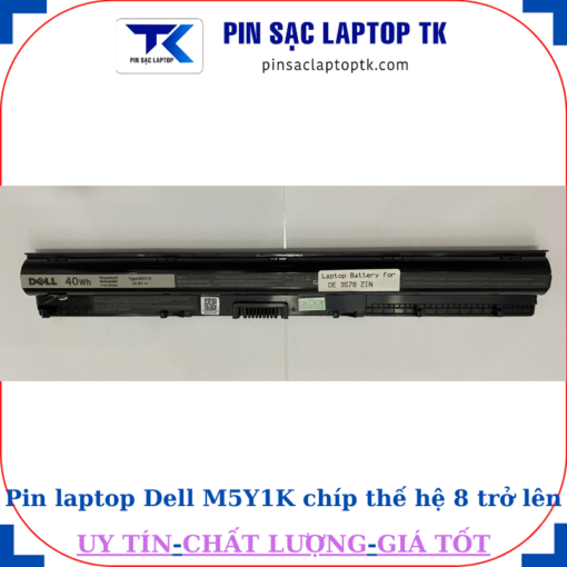 Pin Dell M5Y1K thế hệ 8