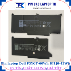 Pin Dell F3YGT-60Wh DJ1J0-42Wh