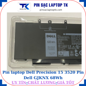 Pin Dell Precision 15 3520 Pin Dell GJKNX 68Wh