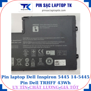 Pin Dell Inspiron 5445 14-5445 Pin Dell TRHFF 43Wh