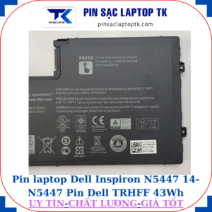 Pin Dell Inspiron N5447 14-N5447 Pin Dell TRHFF 43Wh