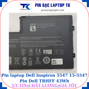 Pin Dell Inspiron 5547 15-5547 Pin Dell TRHFF 43Wh
