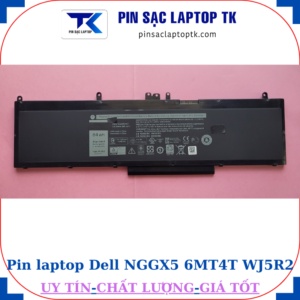Pin Dell NGGX5-47Wh 6MT4T-62Wh WJ5R2-84Wh, pin 84Wh