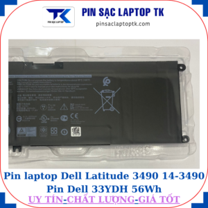 Pin Dell Latitude 3490 14-3490 Pin Dell 33YDH 56Wh