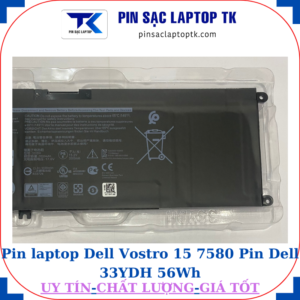 Pin Dell Vostro 15 7580 Pin Dell 33YDH 56Wh