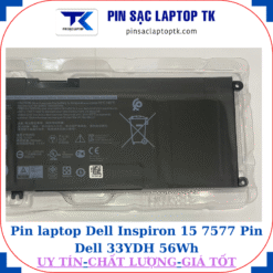 Pin Dell Inspiron 15 7577 Pin Dell 33YDH 56Wh
