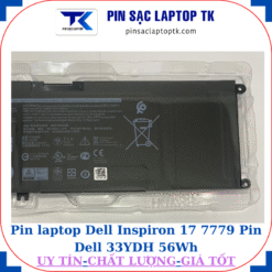 Pin Dell Inspiron 17 7779 Pin Dell 33YDH 56Wh