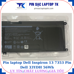 Pin Dell Inspiron 13 7353 Pin Dell 33YDH 56Wh
