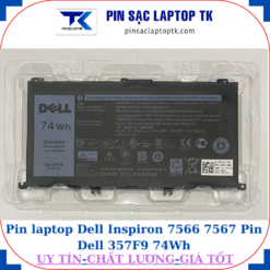 Pin Dell Inspiron 7566 7567 Pin Dell 357F9 74Wh