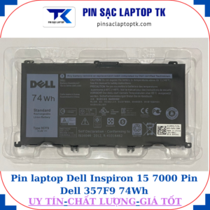 Pin Dell Inspiron 15 7000 Pin Dell 357F9 74Wh