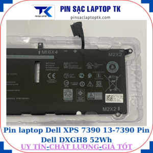 Pin Dell XPS 7390 13-7390 Pin Dell DXGH8 52Wh