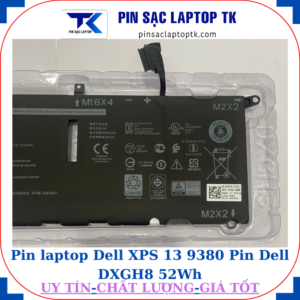 Pin Dell XPS 13 9380 Pin Dell DXGH8 52Wh