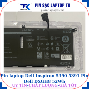 Pin Dell Inspiron 5390 5391 Pin Dell DXGH8 52Wh