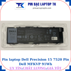 Pin Dell Precision 15 7520 Pin Dell MFKVP 91Wh