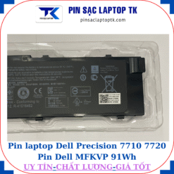 Pin Dell Precision 7710 7720 Pin Dell MFKVP 91Wh