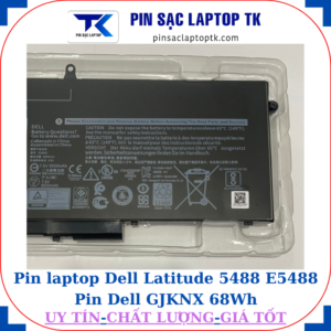 Pin Dell Latitude 5488 E5488 Pin Dell GJKNX 68Wh