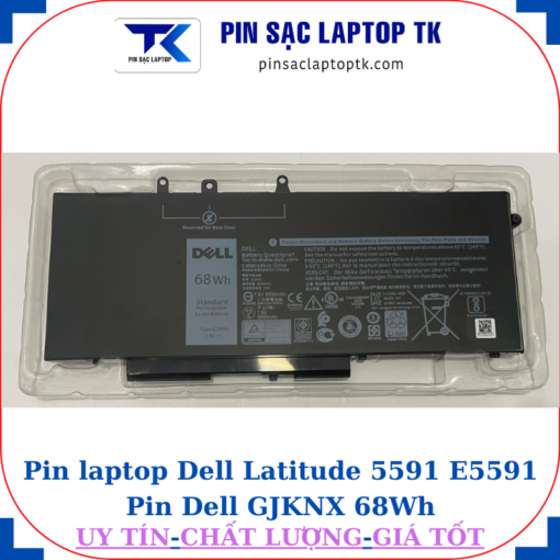 Pin Dell Latitude 5591 E5591 Pin Dell GJKNX 68Wh