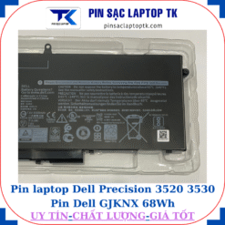 Pin Dell Precision 3520 3530 Pin Dell GJKNX 68Wh