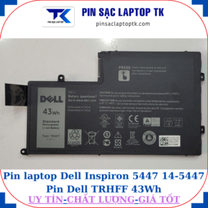 Pin Dell Inspiron 5447 14-5447 Pin Dell TRHFF 43Wh