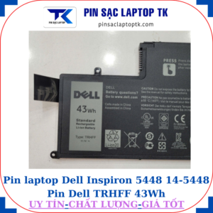 Pin Dell Inspiron 5448 14-5448 Pin Dell TRHFF 43Wh