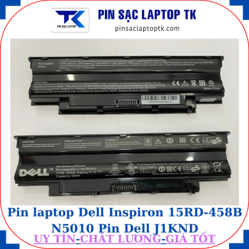 Pin Dell Inspiron 15RD-458B N5010 Pin Dell J1KND