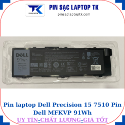 Pin Dell Precision 15 7510 Pin Dell MFKVP 91Wh