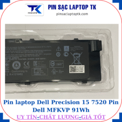 Pin Dell Precision 15 7520 Pin Dell MFKVP 91Wh