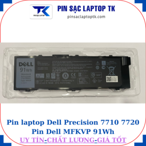 Pin Dell Precision 7710 7720 Pin Dell MFKVP 91Wh