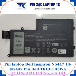 Pin Dell Inspiron N5447 14-N5447 Pin Dell TRHFF 43Wh