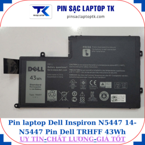 Pin Dell Inspiron N5447 14-N5447 Pin Dell TRHFF 43Wh