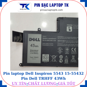Pin Dell Inspiron 5543 15-5543 Pin Dell TRHFF 43Wh