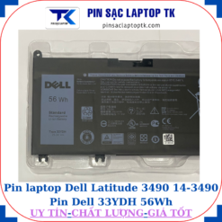 Pin Dell Latitude 3490 14-3490 Pin Dell 33YDH 56Wh