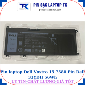 Pin Dell Vostro 15 7580 Pin Dell 33YDH 56Wh