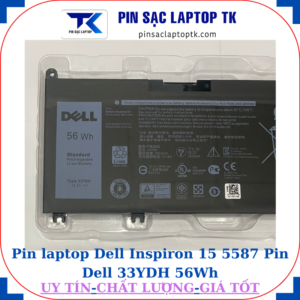 Pin Dell Inspiron 15 5587 Pin Dell 33YDH 56Wh