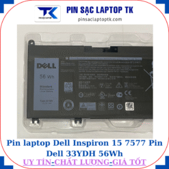 Pin Dell Inspiron 15 7577 Pin Dell 33YDH 56Wh