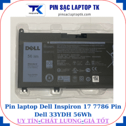 Pin Dell Inspiron 17 7786 Pin Dell 33YDH 56Wh