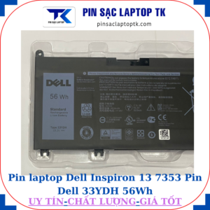 Pin Dell Inspiron 13 7353 Pin Dell 33YDH 56Wh