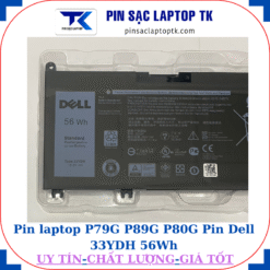 Pin Dell P79G P89G P80G Pin Dell 33YDH 56Wh