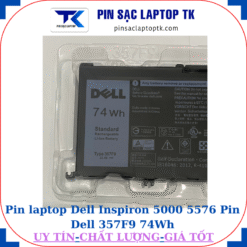 Pin Dell Inspiron 5000 5576 Pin Dell 357F9 74Wh