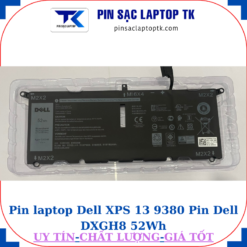 Pin Dell XPS 13 9380 Pin Dell DXGH8 52Wh